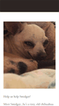Mobile Screenshot of littleolddogsanctuary.com